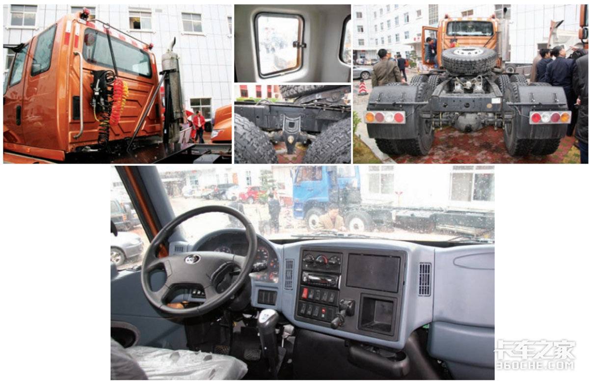The forerunner of jinggong voyage domestic high-end long-headed heavy trucks