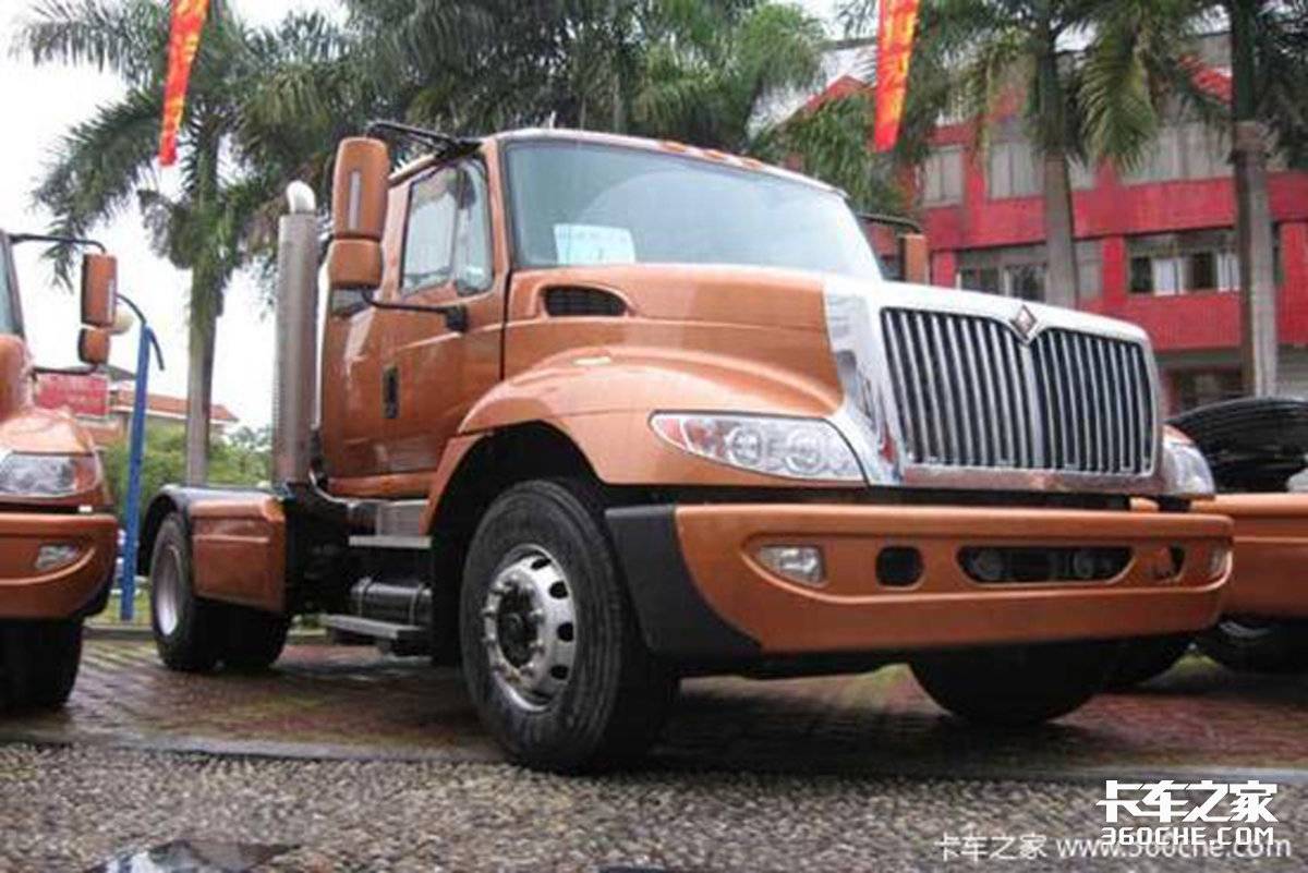 The forerunner of jinggong voyage domestic high-end long-headed heavy trucks