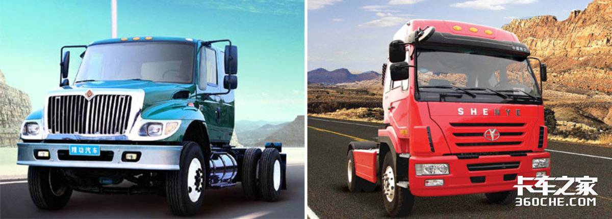 The forerunner of jinggong voyage domestic high-end long-headed heavy trucks